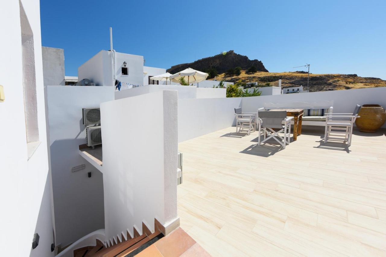 Pera Houses 2-Bedroom In The Center Of Lindos Экстерьер фото