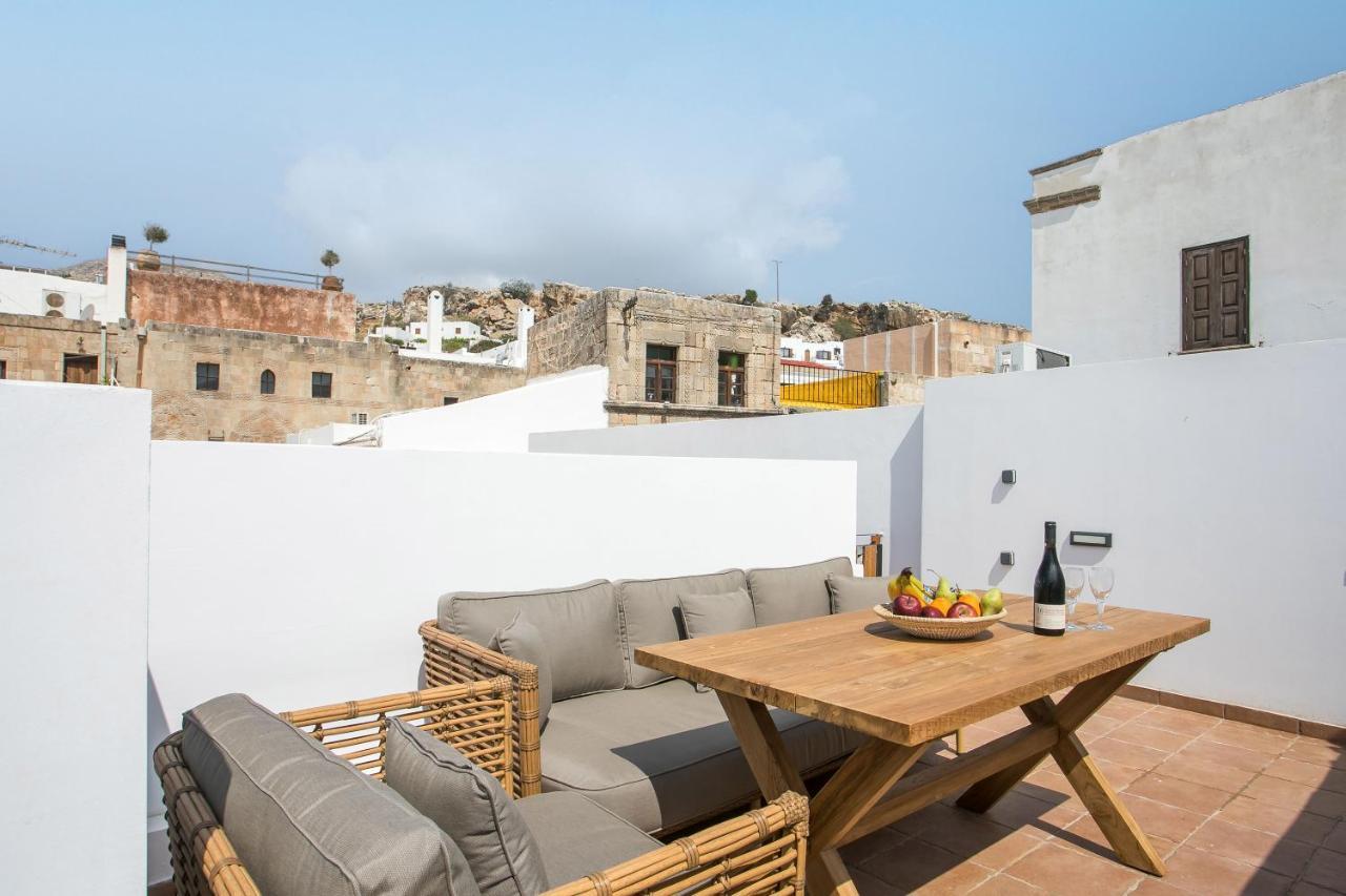 Pera Houses 2-Bedroom In The Center Of Lindos Экстерьер фото
